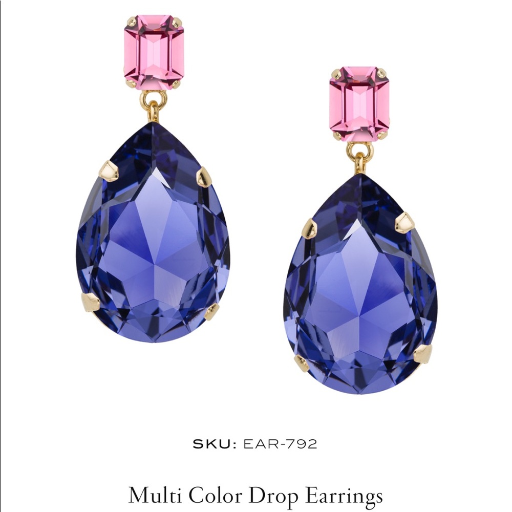Brand new Janis savitt gemstone earrings